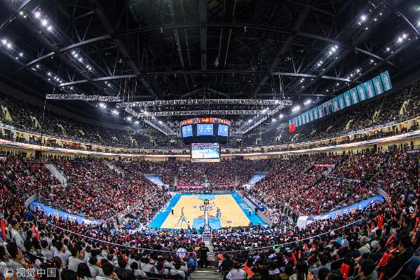 2015-16 CBA Opening season game was held in Wukesong Basketball Arena October 31, 2015.[File Photo: VCG]